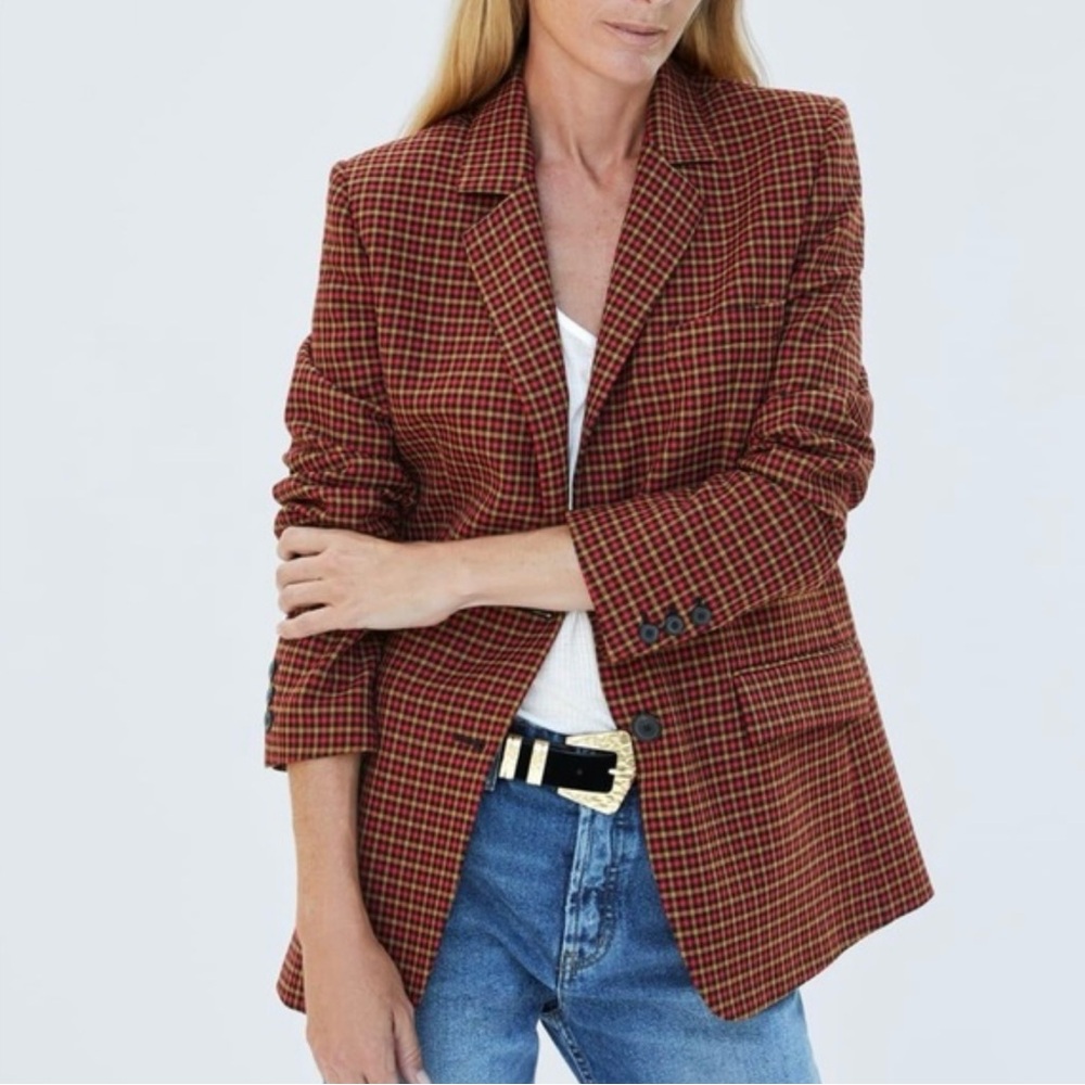 Alfred Dunner women’s size 10 front button‎ blazer, wool blend